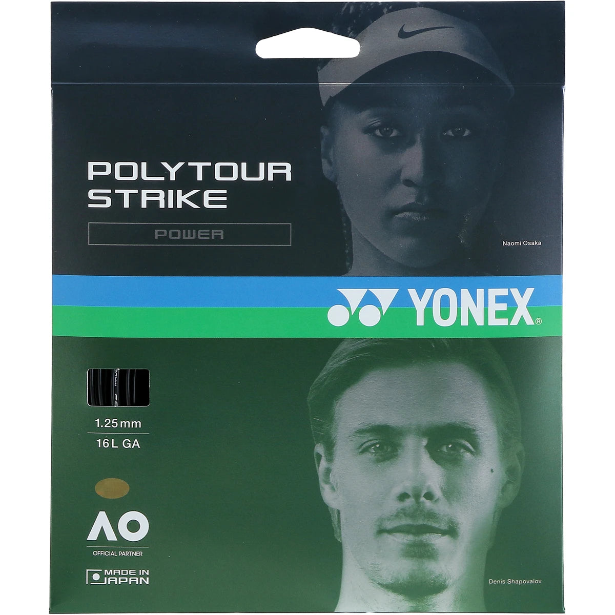 Saitenset Yonex Polytour Strike (12 Meter)