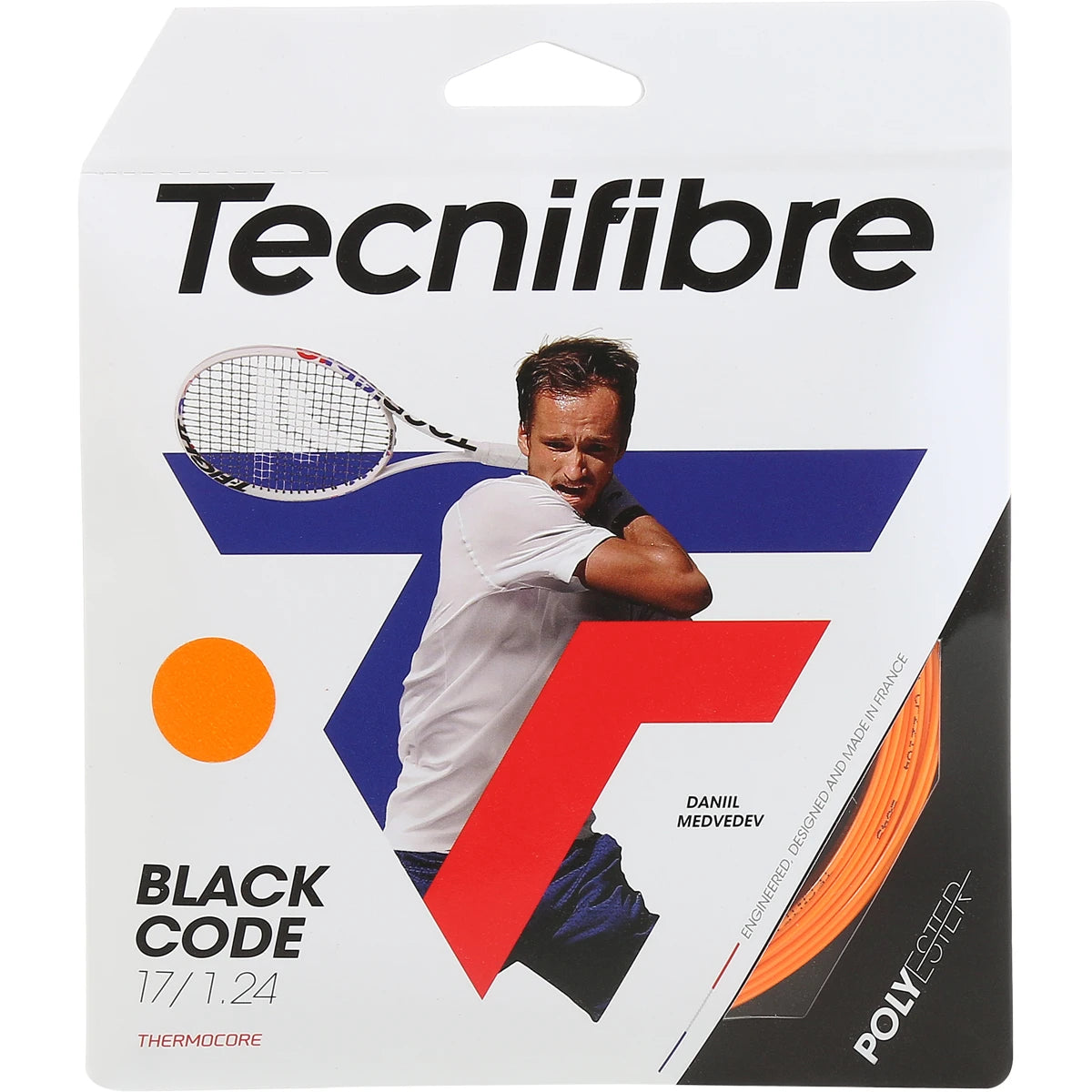 Saitenset Tecnifibre Black Code Fire (12 Meter)