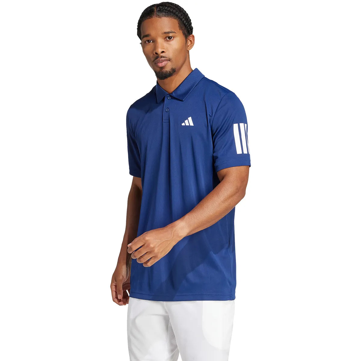 Polo adidas Club 3 Streifen