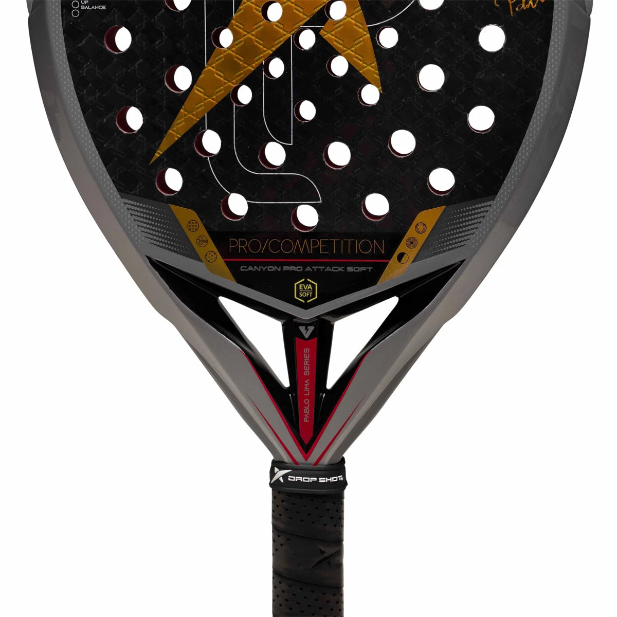 Padelschläger Test Drop Shot Canyon Pro Attack Soft