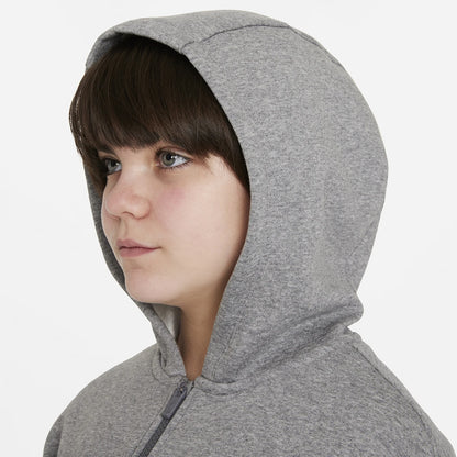 Sweat Nike Junior Fille Sportswear Club Fleece Full Zip A Capuche