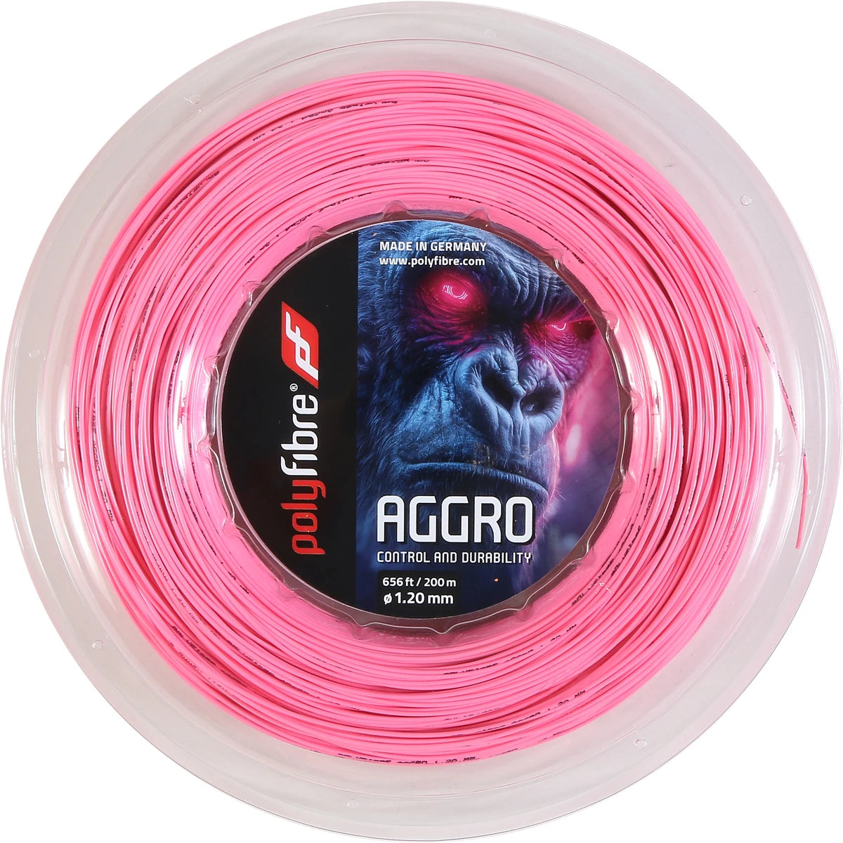 Saitenrolle Polyfibre Aggro (200 Meter)