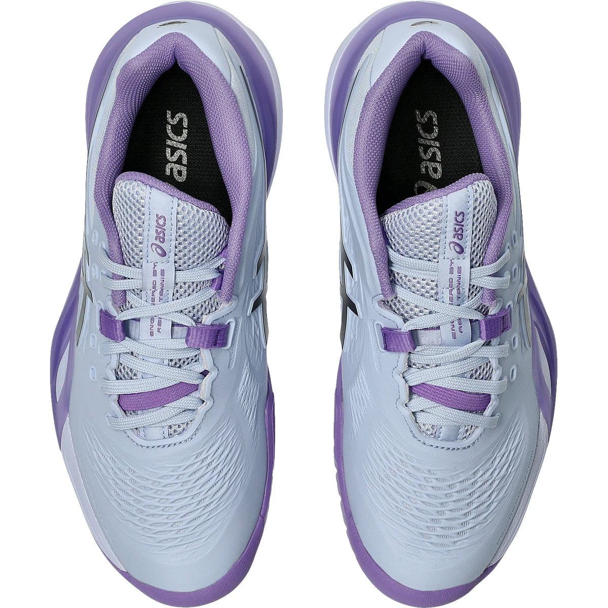 Damen-Asics-Schuhe Gel Resolution X Night Energy Allcourtsschuh