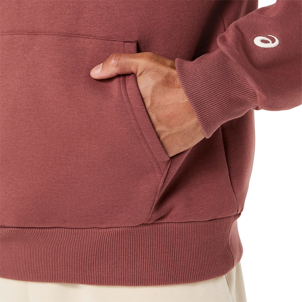 Asics Sweatshirt mit Kapuze Fleece