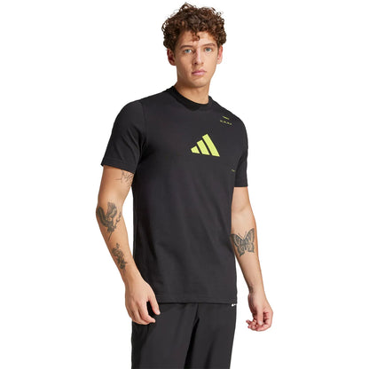 T-Shirt adidas Play Graphic Tennis Coton