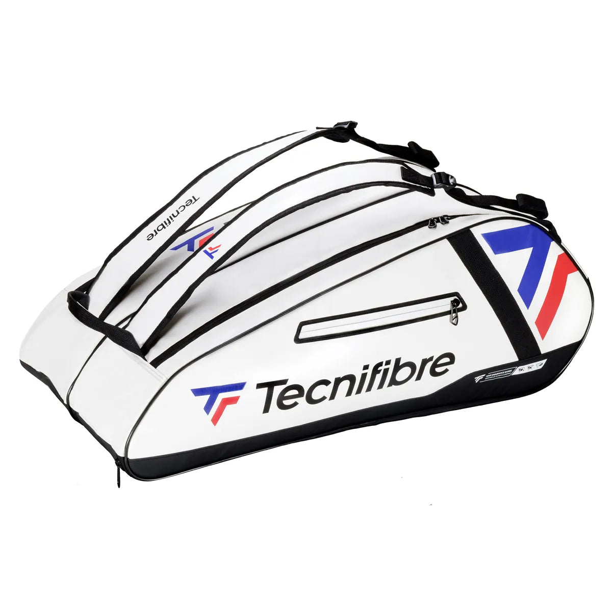 Tennistasche Tecnifibre Tour Endurance White 12R