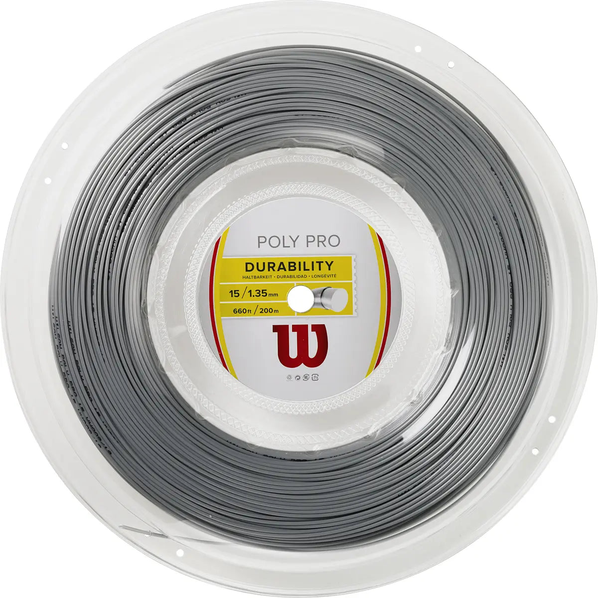 Saitenrolle Wilson Poly Pro (200 Meter)