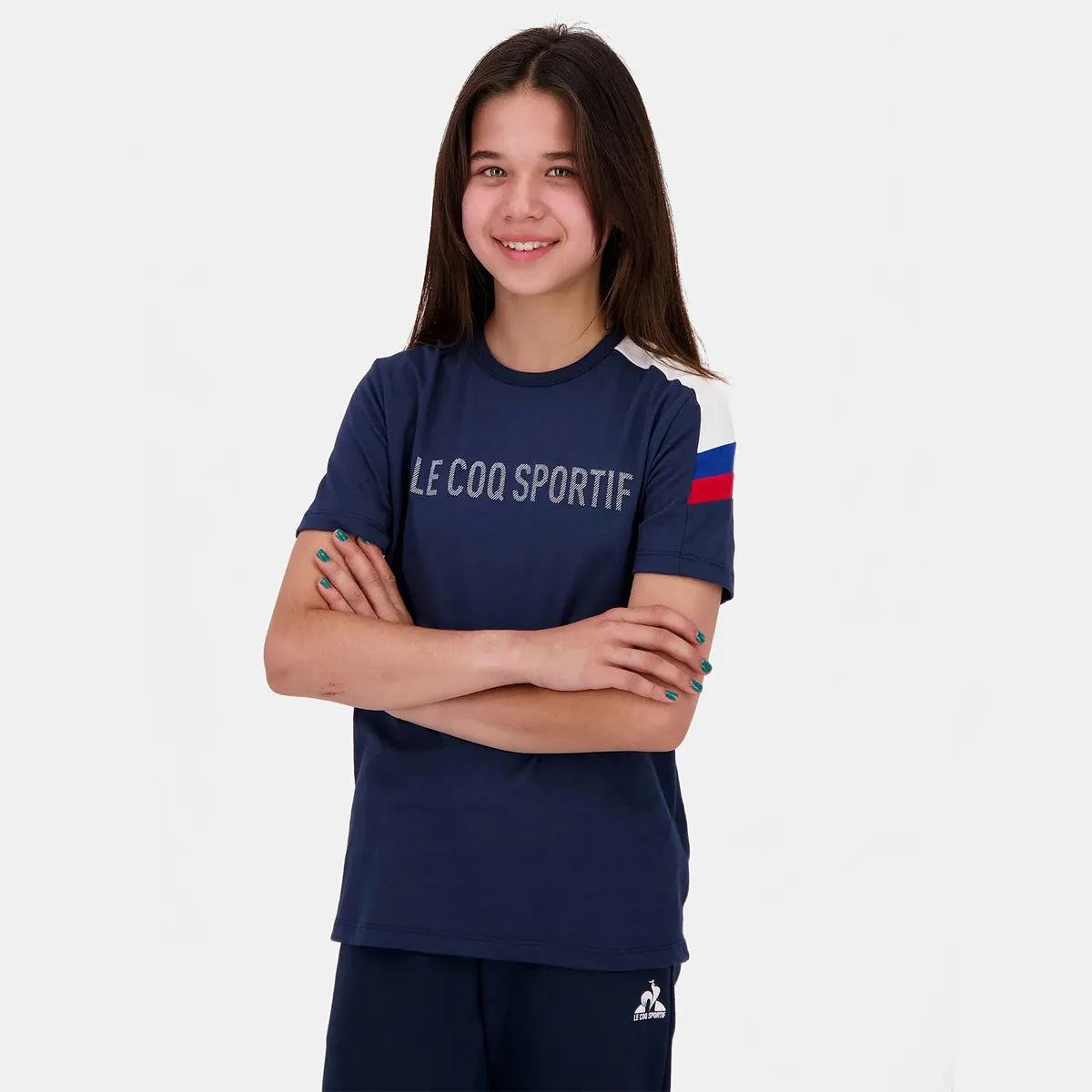 T-Shirt Le Coq Sportif Junior Tricolore