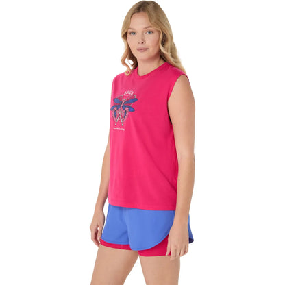 Asics Damen T-Shirt Game Seasonal Graphic