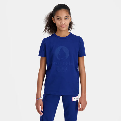 T-Shirt Le Coq Sportif Junior Paris 2024 Grafik