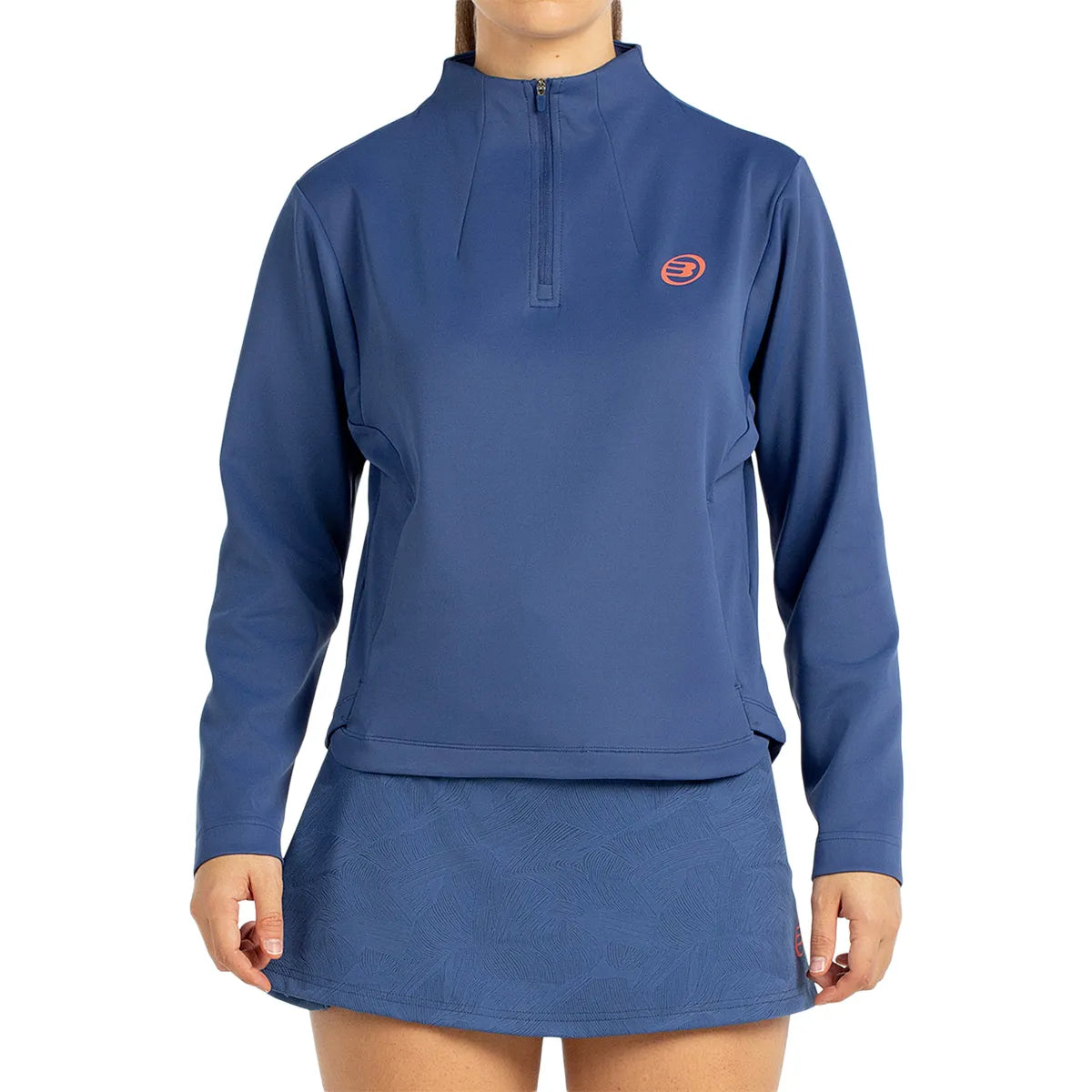 Sweat Bullpadel Damen Purecolor Culle 1/2 Zip