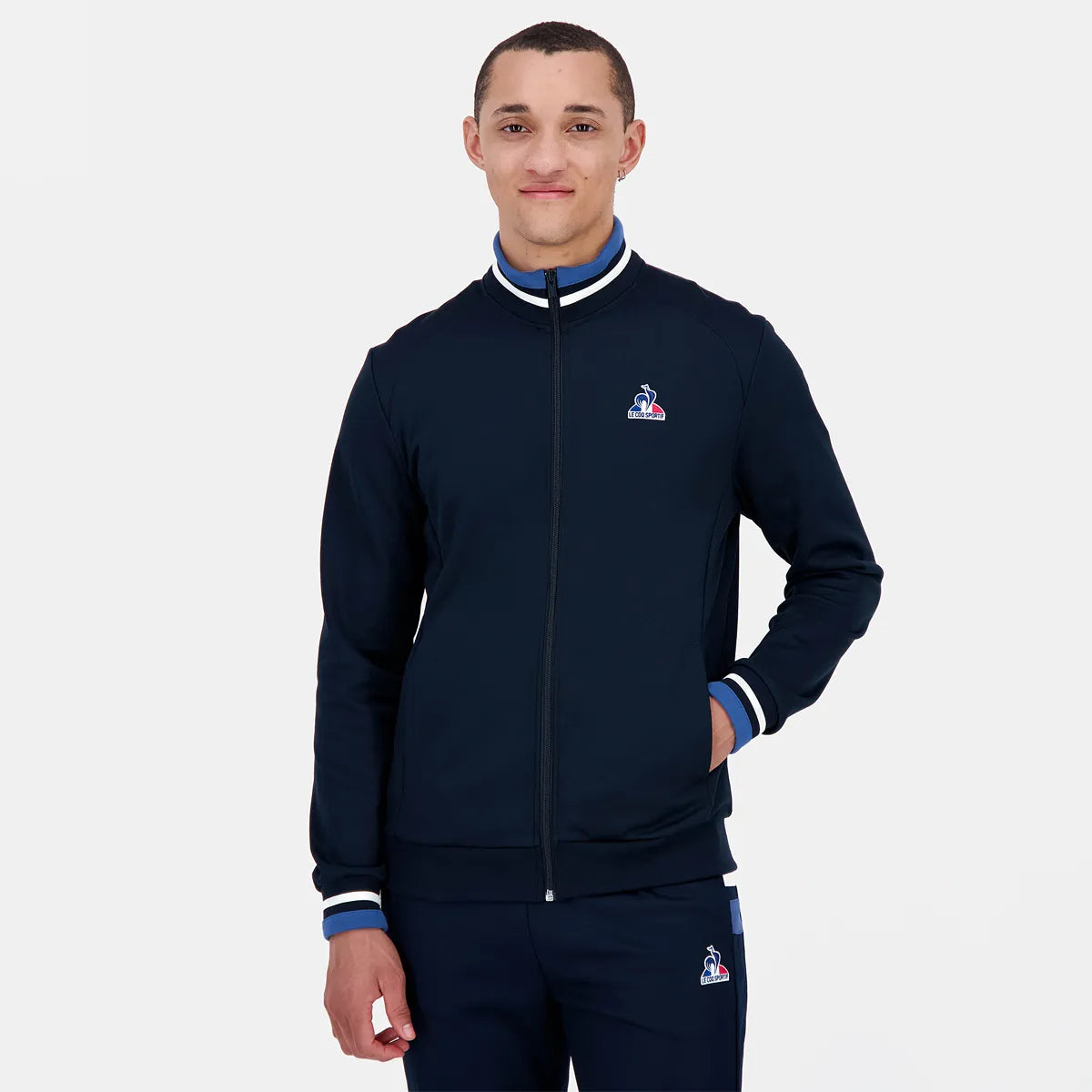 Sweatshirt Le Coq Sportif Heritage Zip