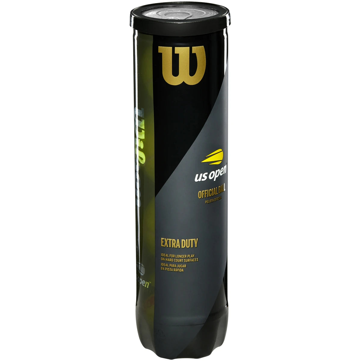 Tube mit 4 Wilson Us Open Tennisbällen