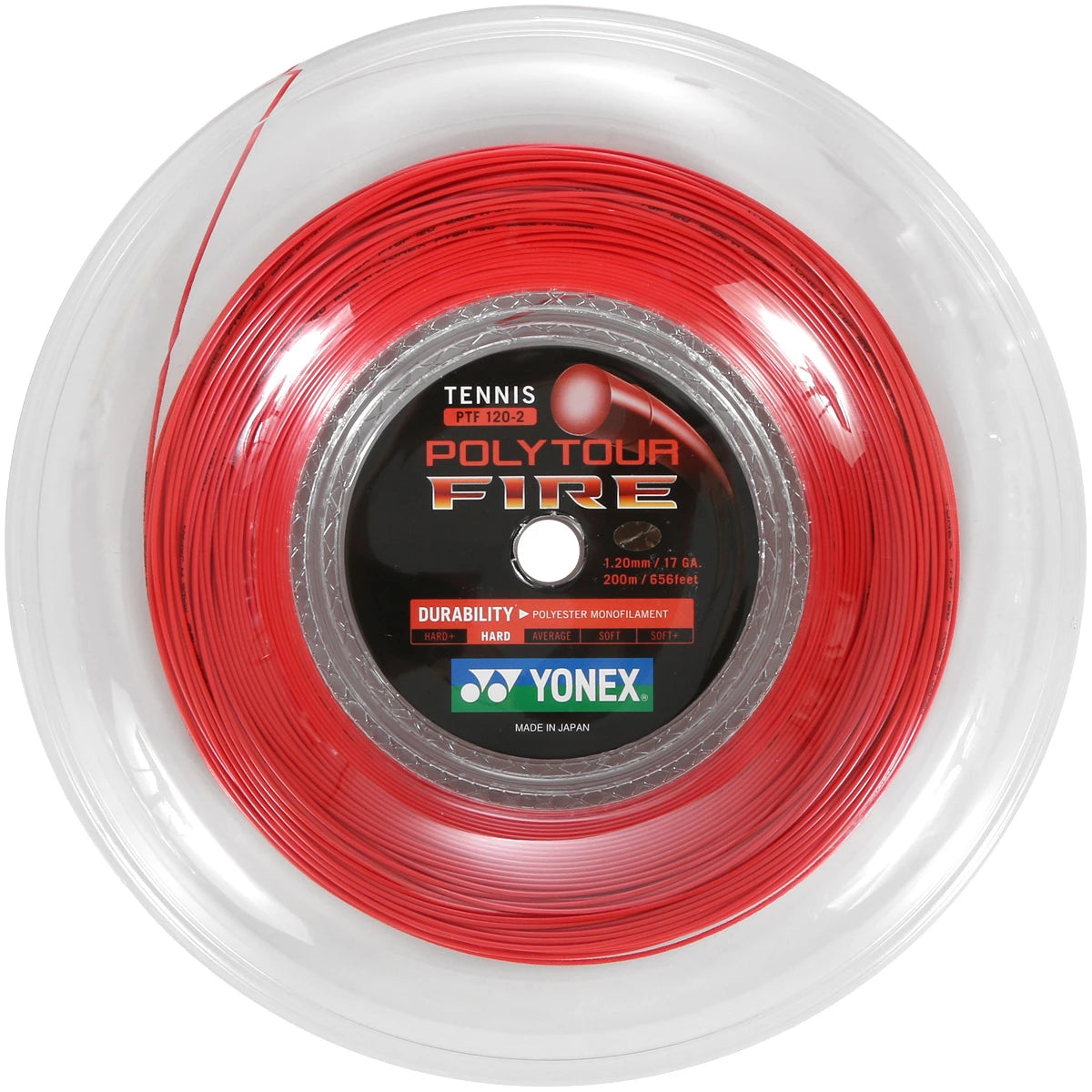 Saitenrolle Yonex Polytour Fire (200 Meter)