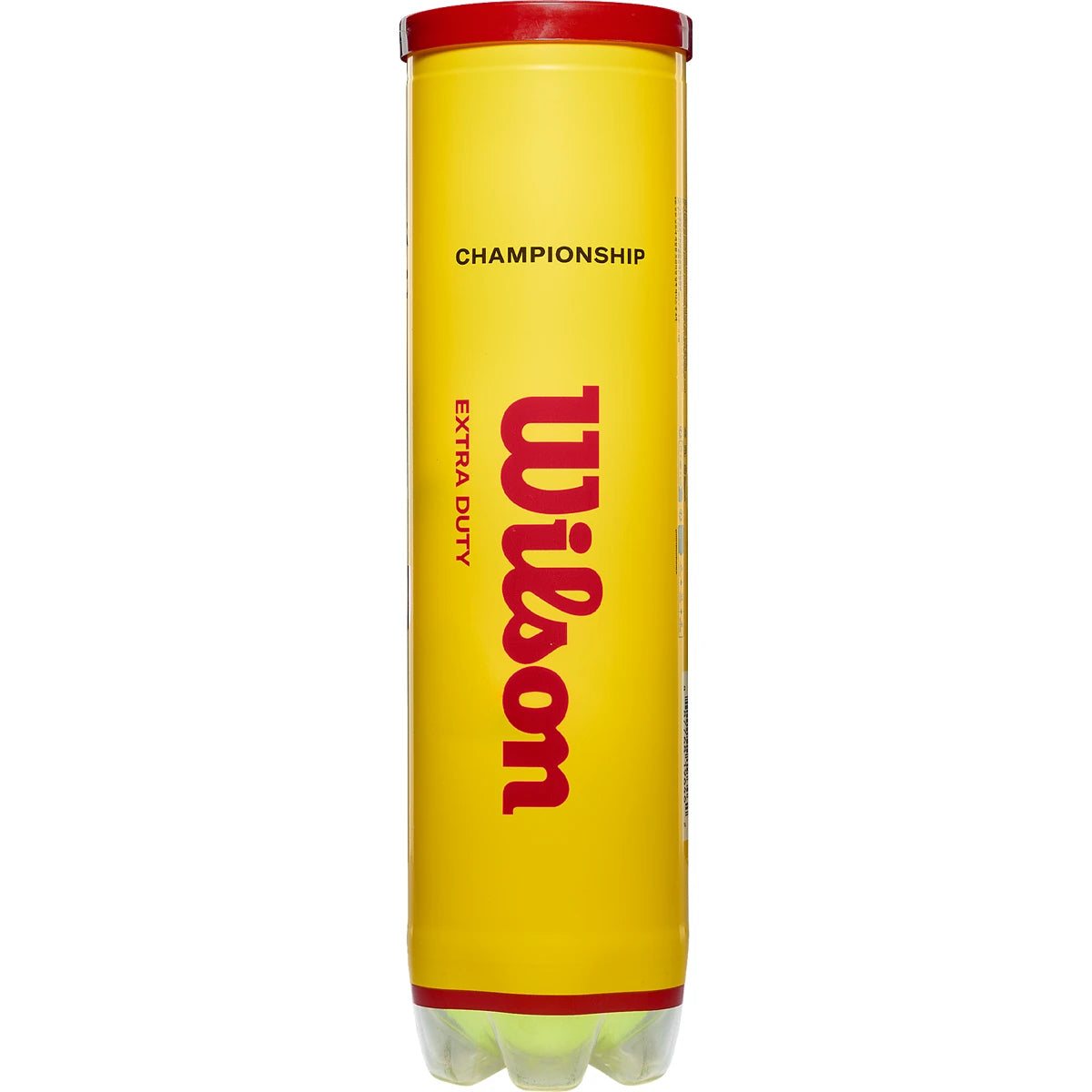 Tube mit 4 Wilson Championship Tennisbällen