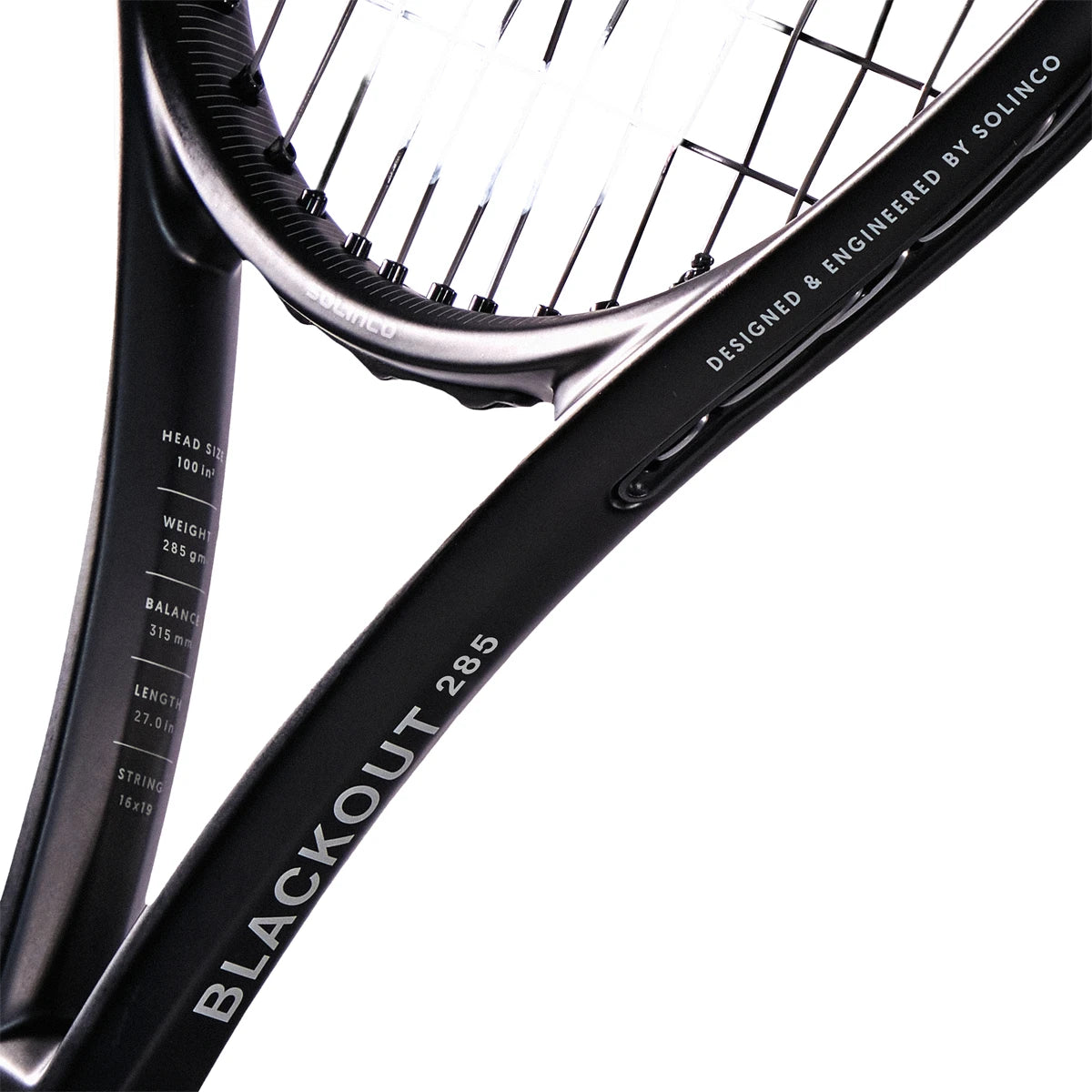 Tennischläger Solinco Blackout (285 Gr)