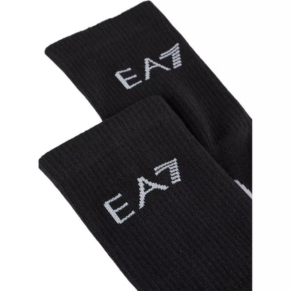 Paar Ea7 Tennis Athlete Socken (Mid)