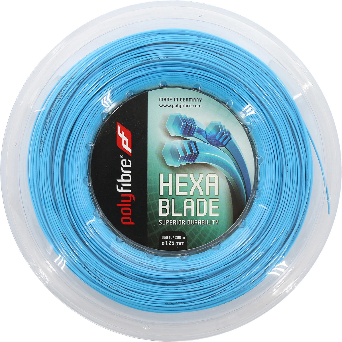 Saitenrolle Polyfibre Hexablade (200 Meter)