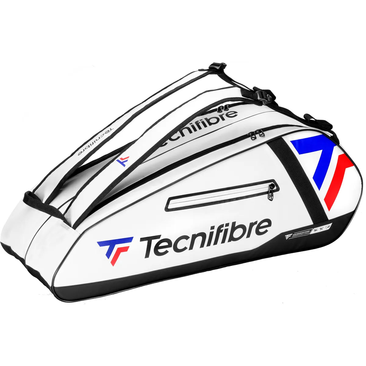 Tennistasche Tecnifibre Tour Endurance White 6R