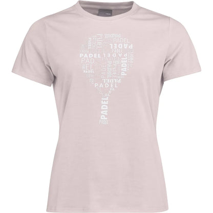 T-Shirt Head Damen Typo Padel