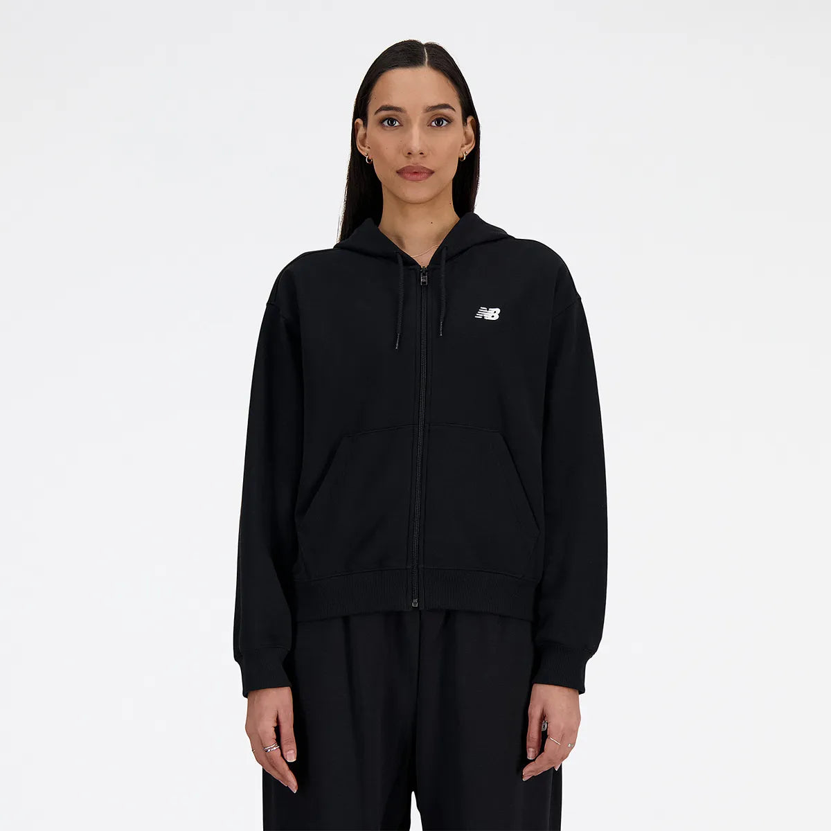New Balance Damen Trainingsjacke Sport Essentials Terry Fz