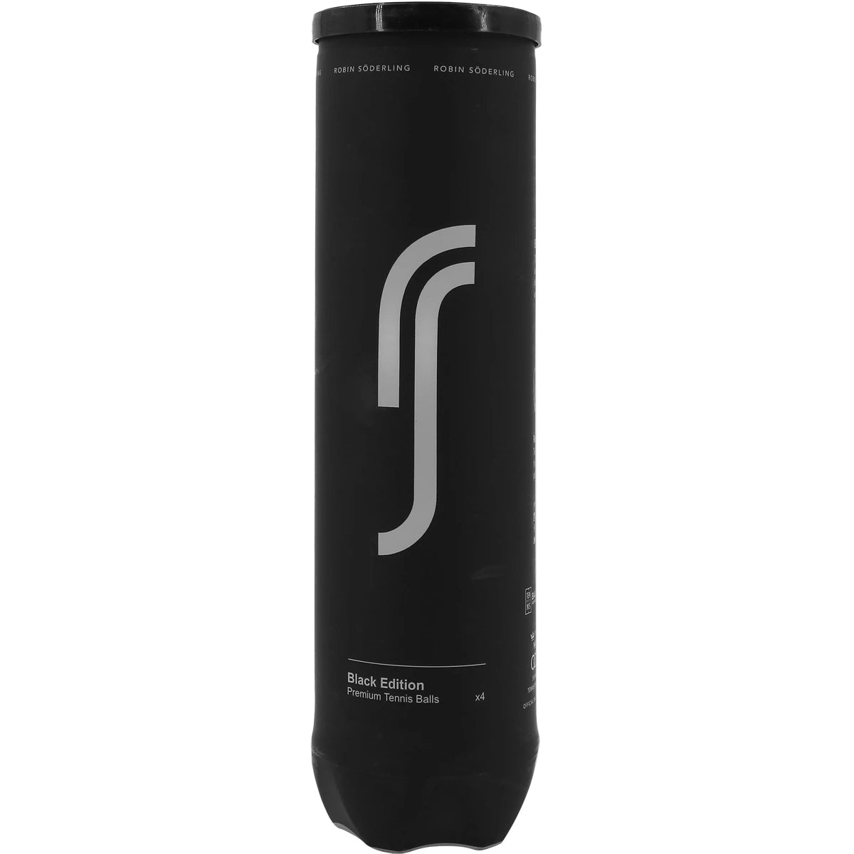 Tube 4 Padel-Bälle Robin Soderling Allcourt Black Edition