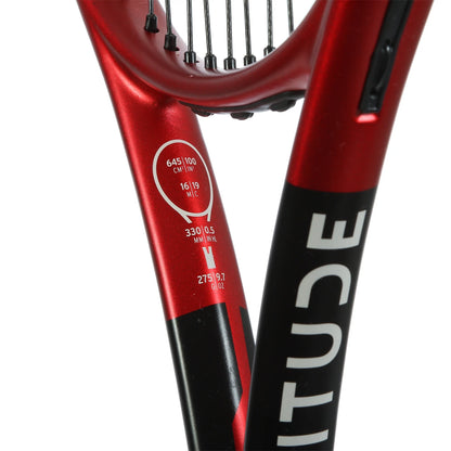 Schläger Head Mx Attitude Suprm Red (275 Gr) Besaitet