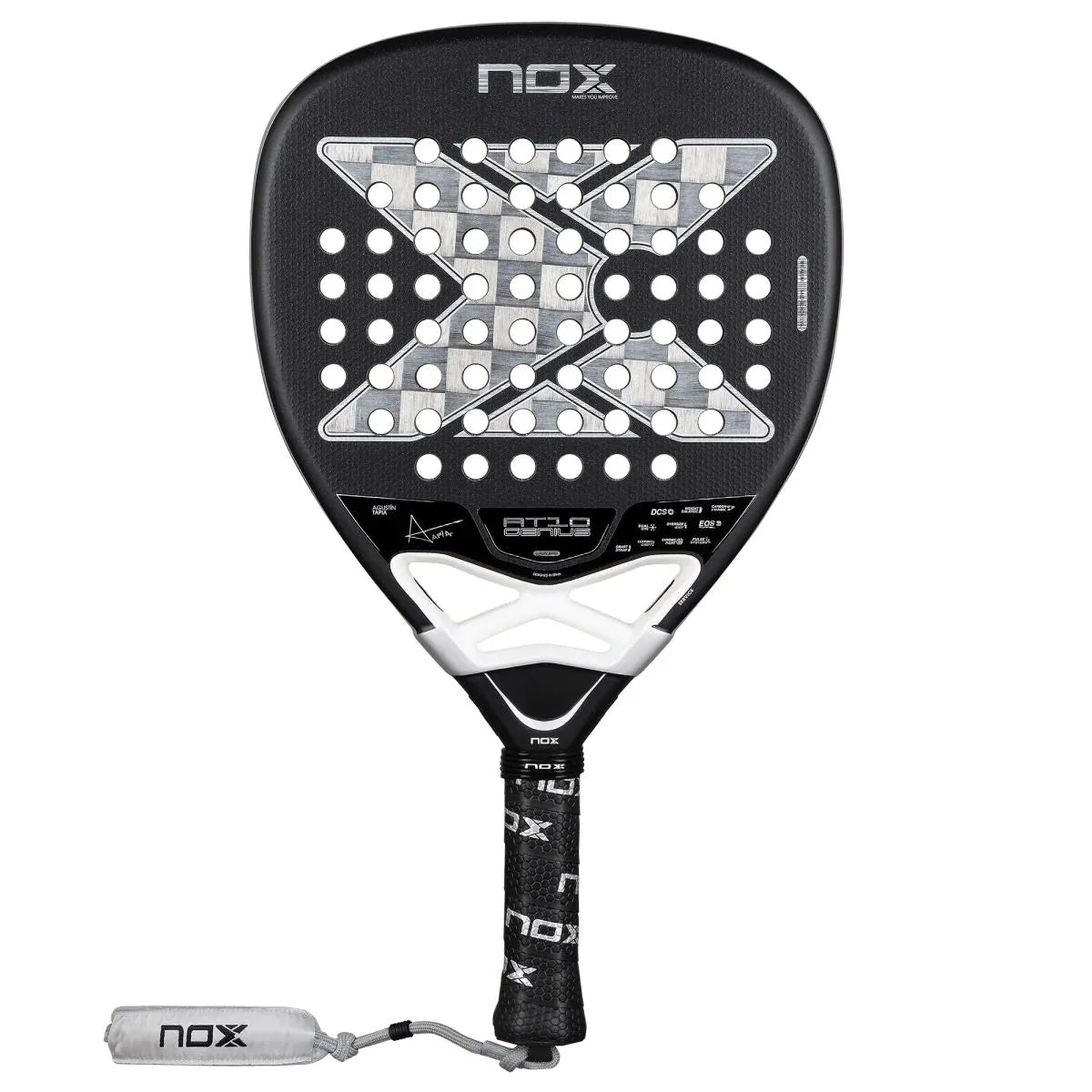 Padelschläger Nox At10 Genius Attack 18K Alum By Agustin Tapia 2026