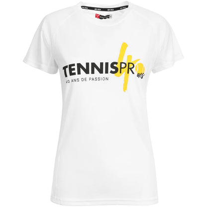 T-Shirt Damen Tennispro 40 Jahre