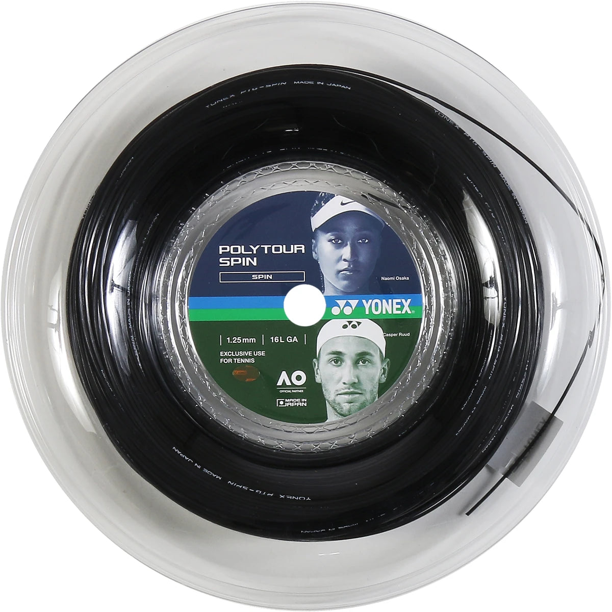 Saitenrolle Yonex Polytour Spin (200 Meter)
