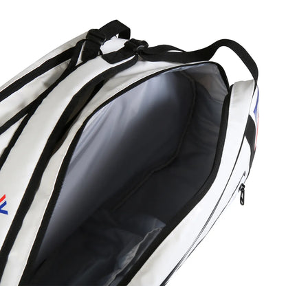 Tennistasche Tecnifibre Tour Endurance White 12R