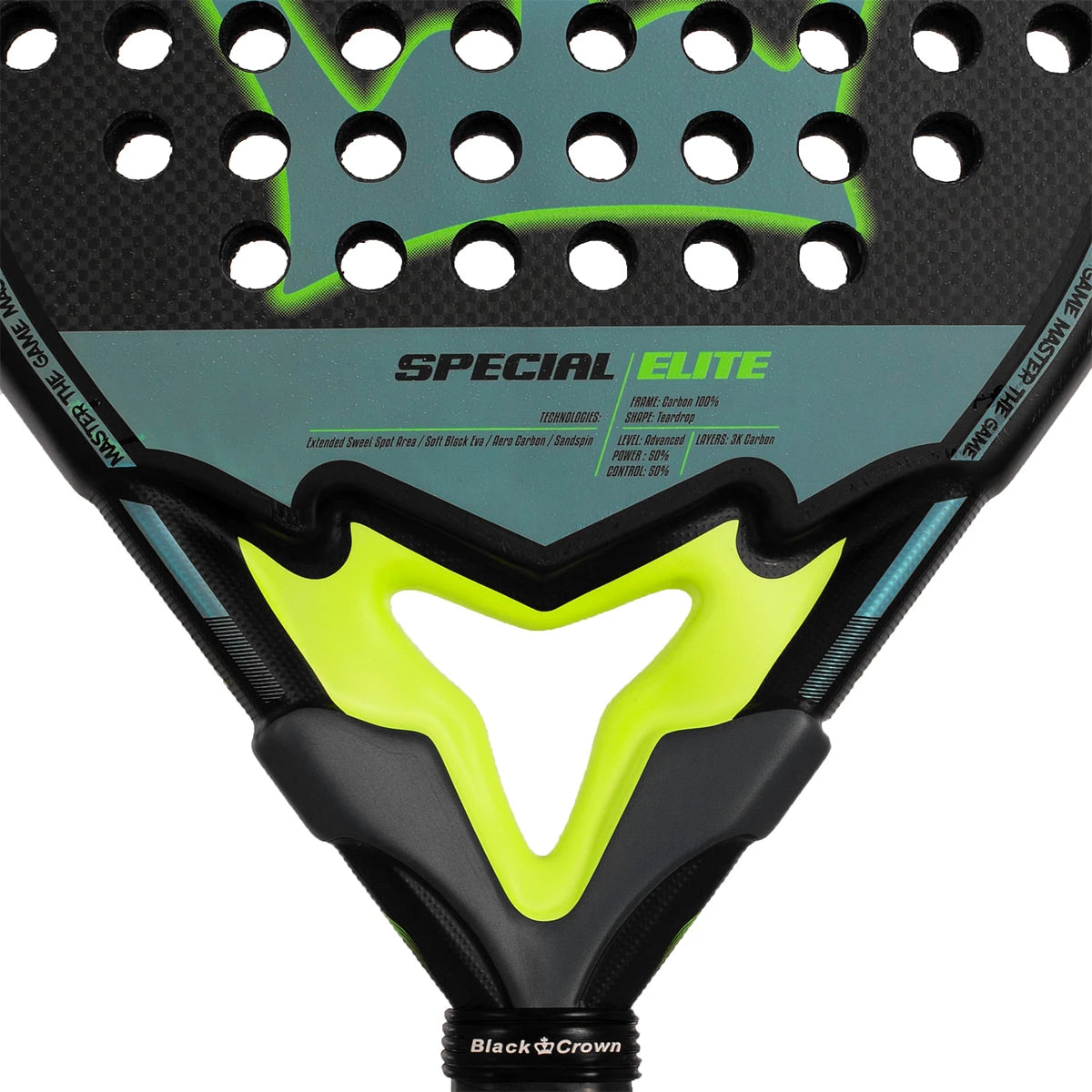 Padelschläger Black Crown Special Elite