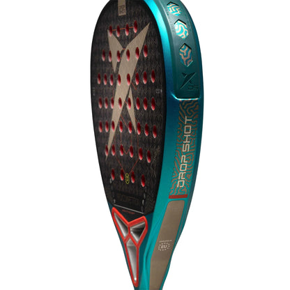 Padelschläger Test Drop Shot Axion Attack Soft