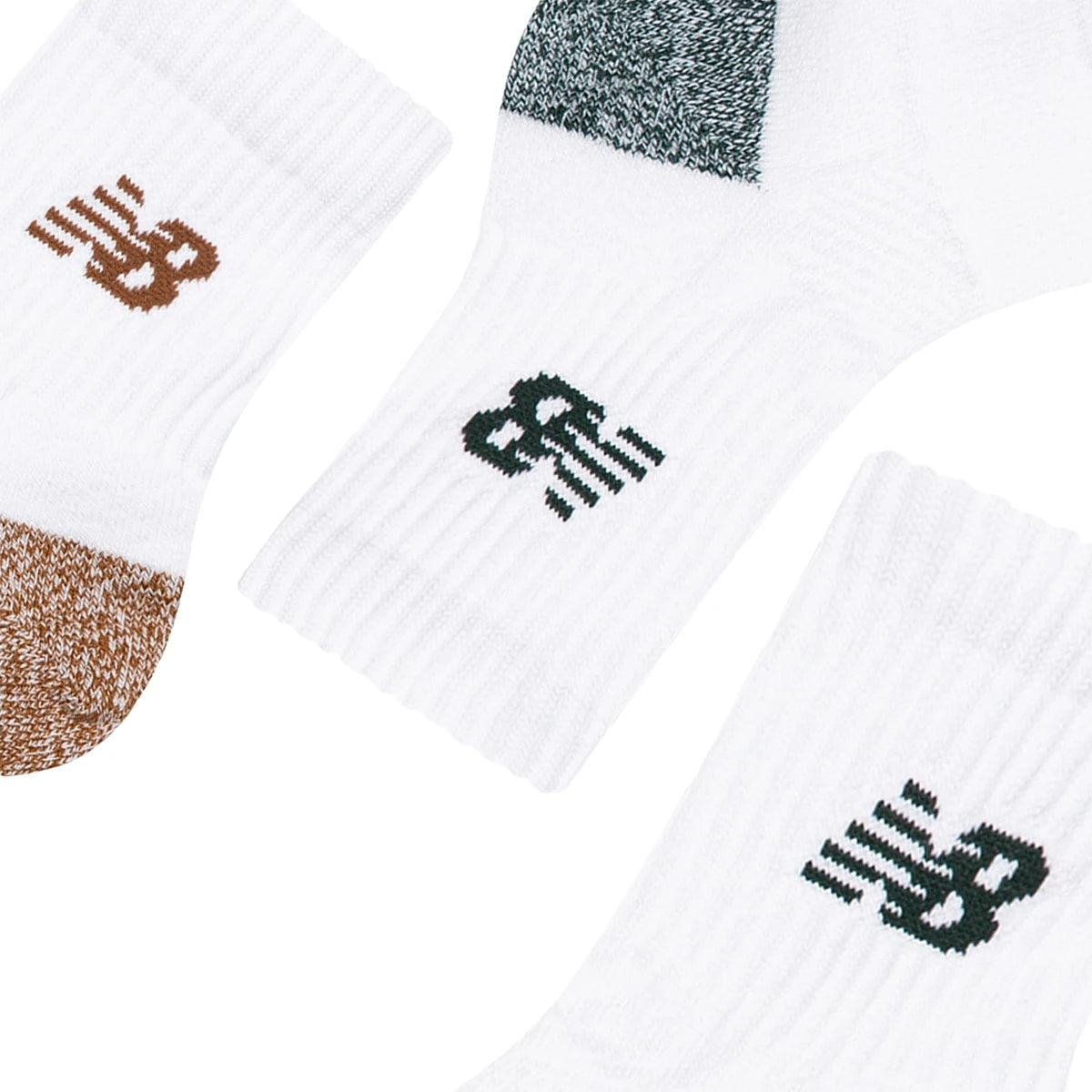 3 Paar New Balance Active Crew Socken (Knöchel)