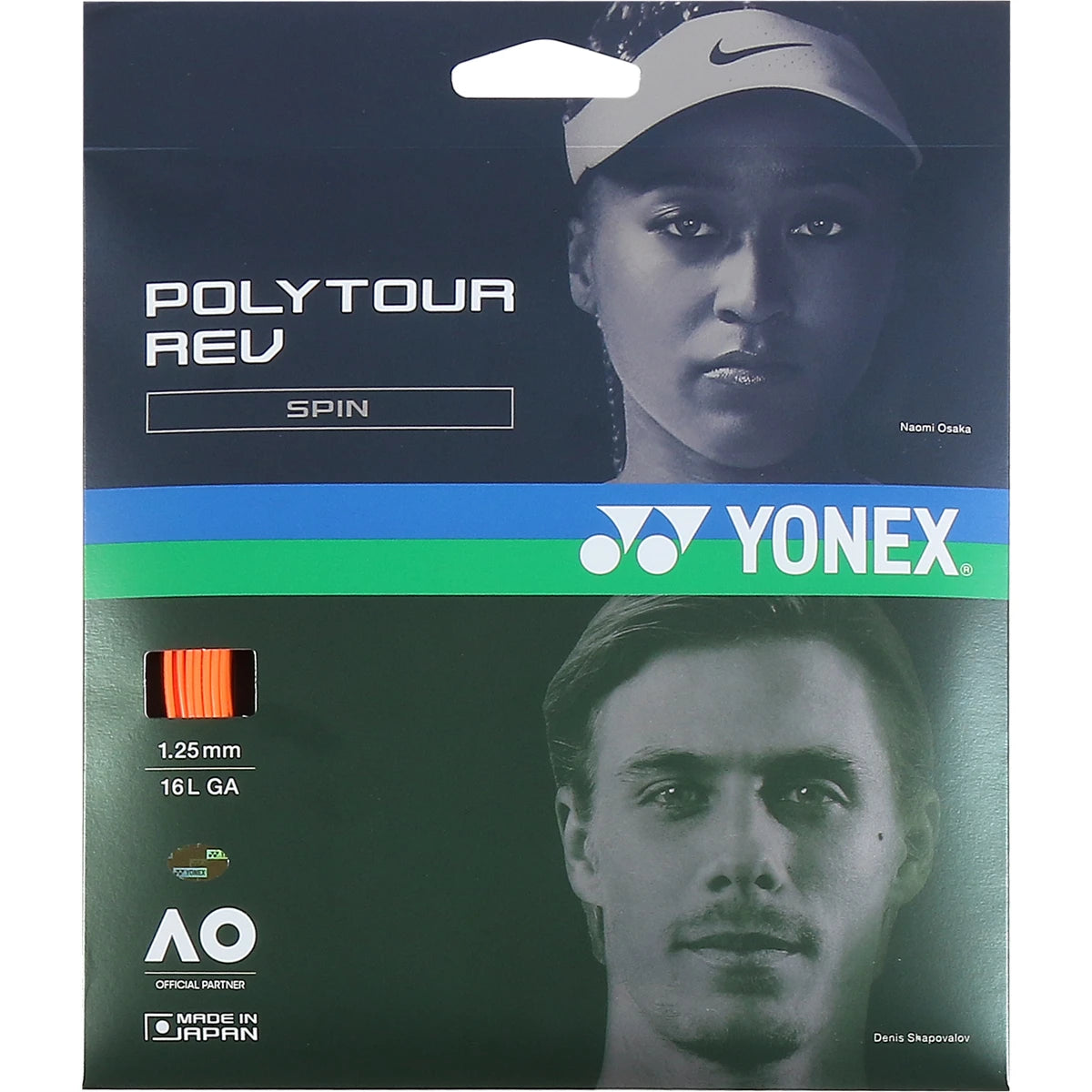 Saitenset Yonex Polytour Rev (12 Meter)