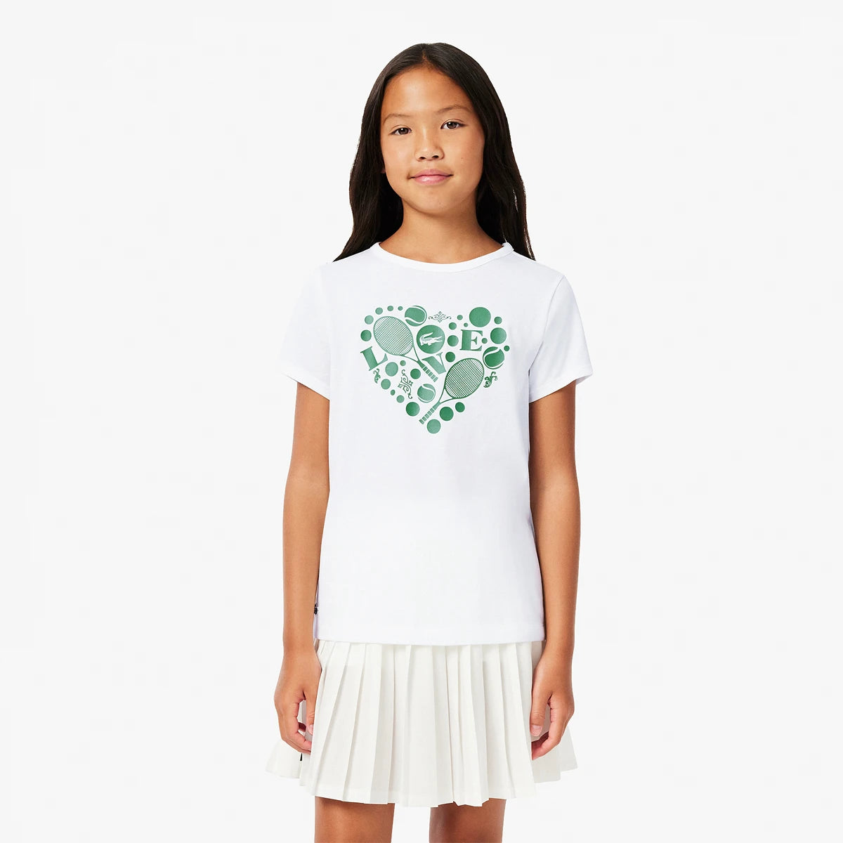 T-Shirt Lacoste Junior Mädchen Core Performance Graphic