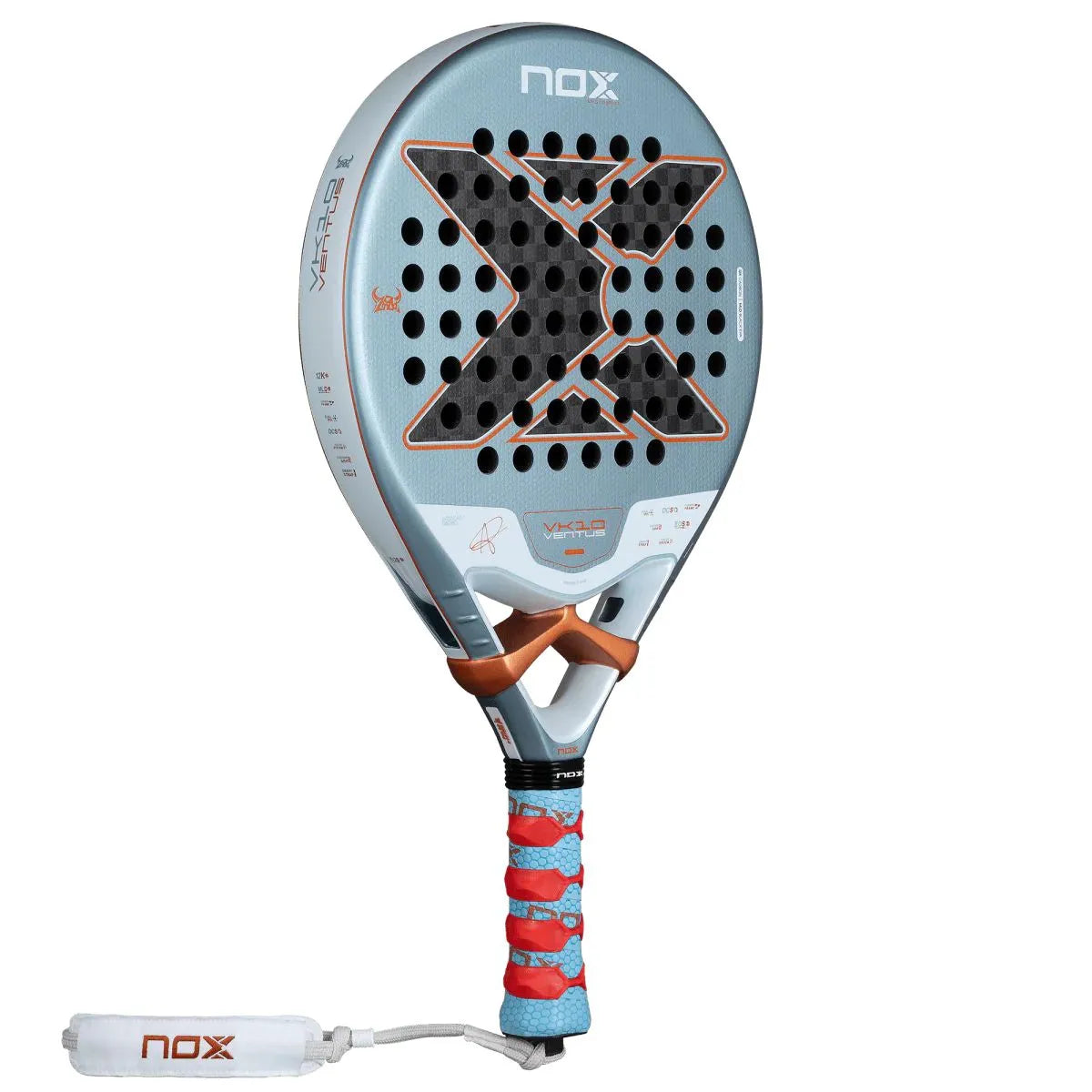 Padelschläger Test Nox VK10 Ventus Control 12K