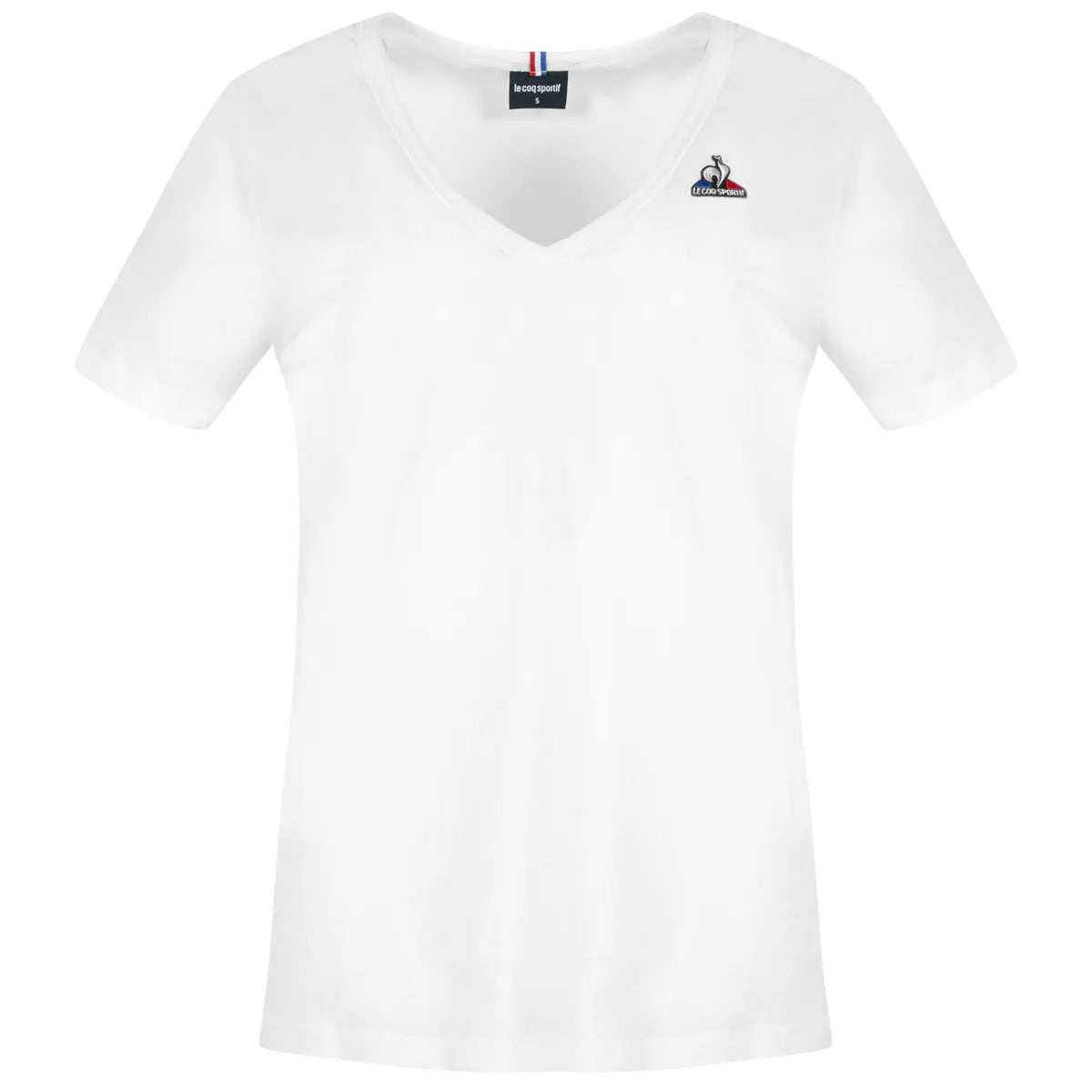 T-Shirt Le Coq Sportif Damen V-Ausschnitt