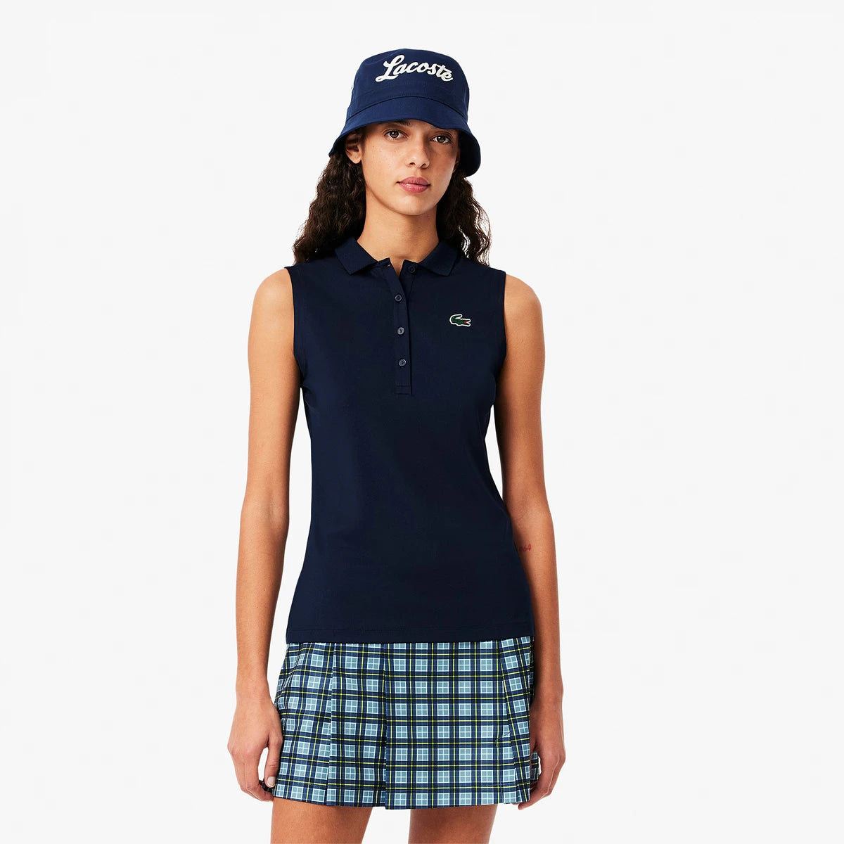 Lacoste Damen Core Performance Poloshirt ärmellos