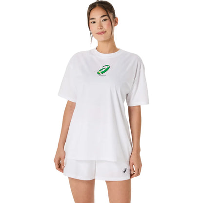 Asics T-Shirt Damen Court Graphic London