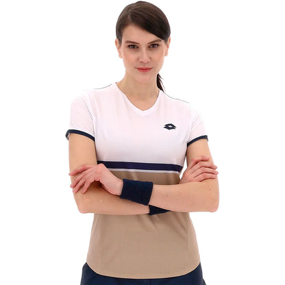 T-Shirt Lotto Damen Tech V - D1