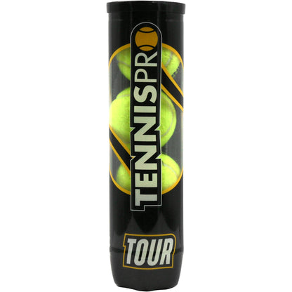 Kartonschachtel mit 18 Röhren à 4 Tennisbällen Tennispro Tour