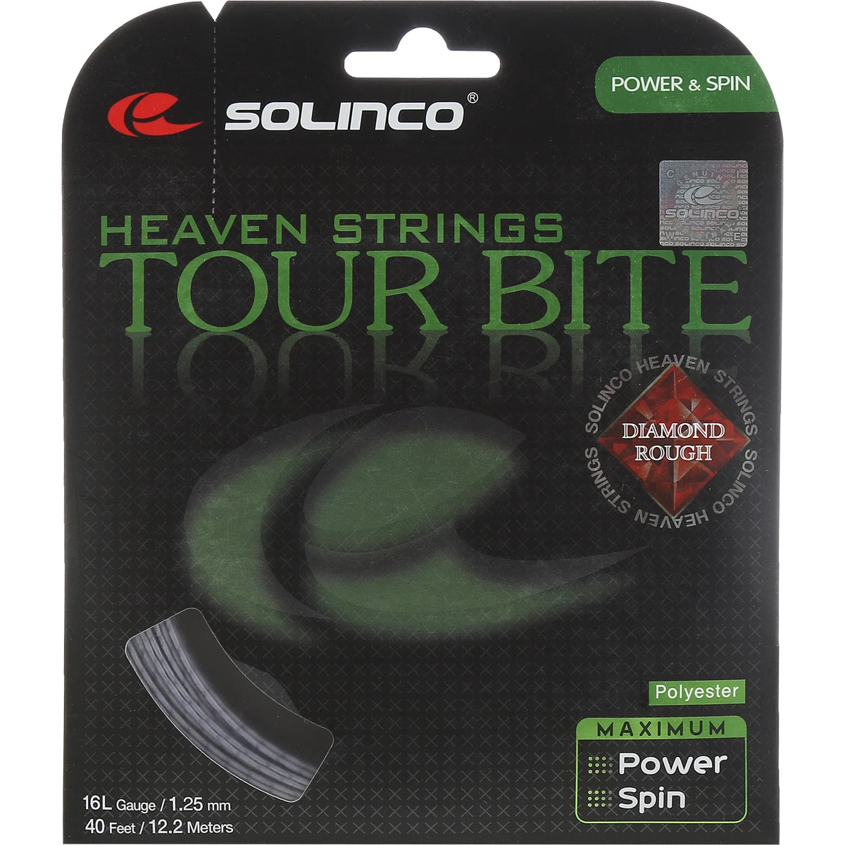 Saitenset Solinco Tour Bite Diamond Rough (12 Meter)