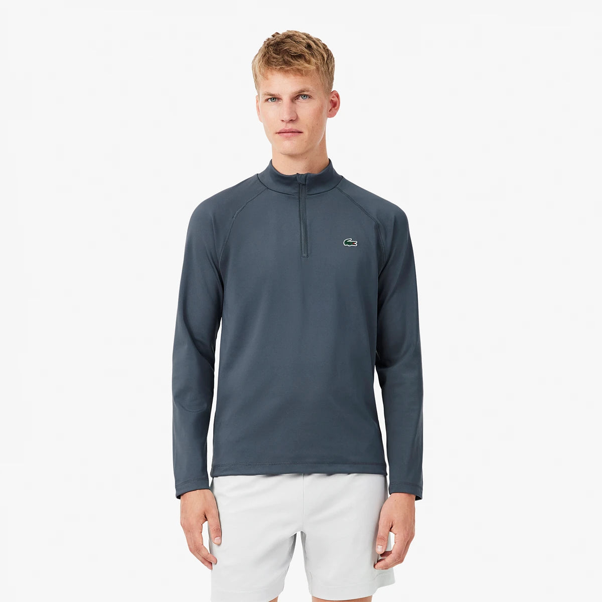 Sweat Lacoste Essentials Langarm 1/2 Reißverschluss