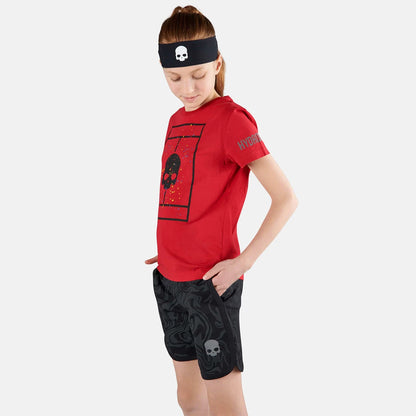 T-Shirt Hydrogen Junior Jungen Tennisplatz