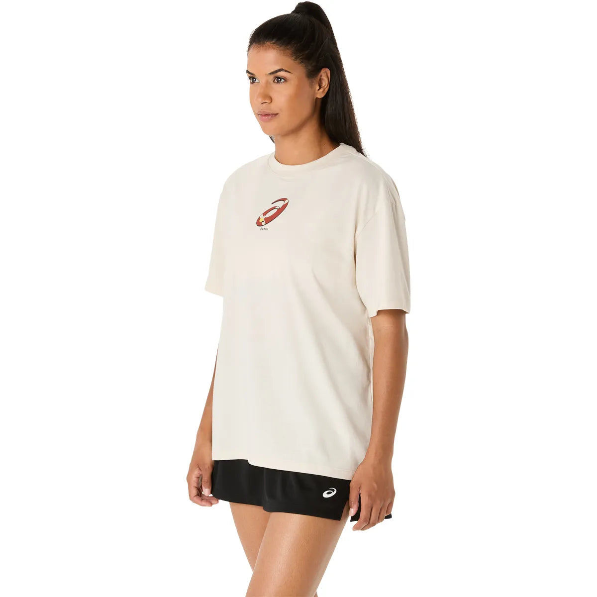 T-Shirt Asics Femme Court Graphic Paris