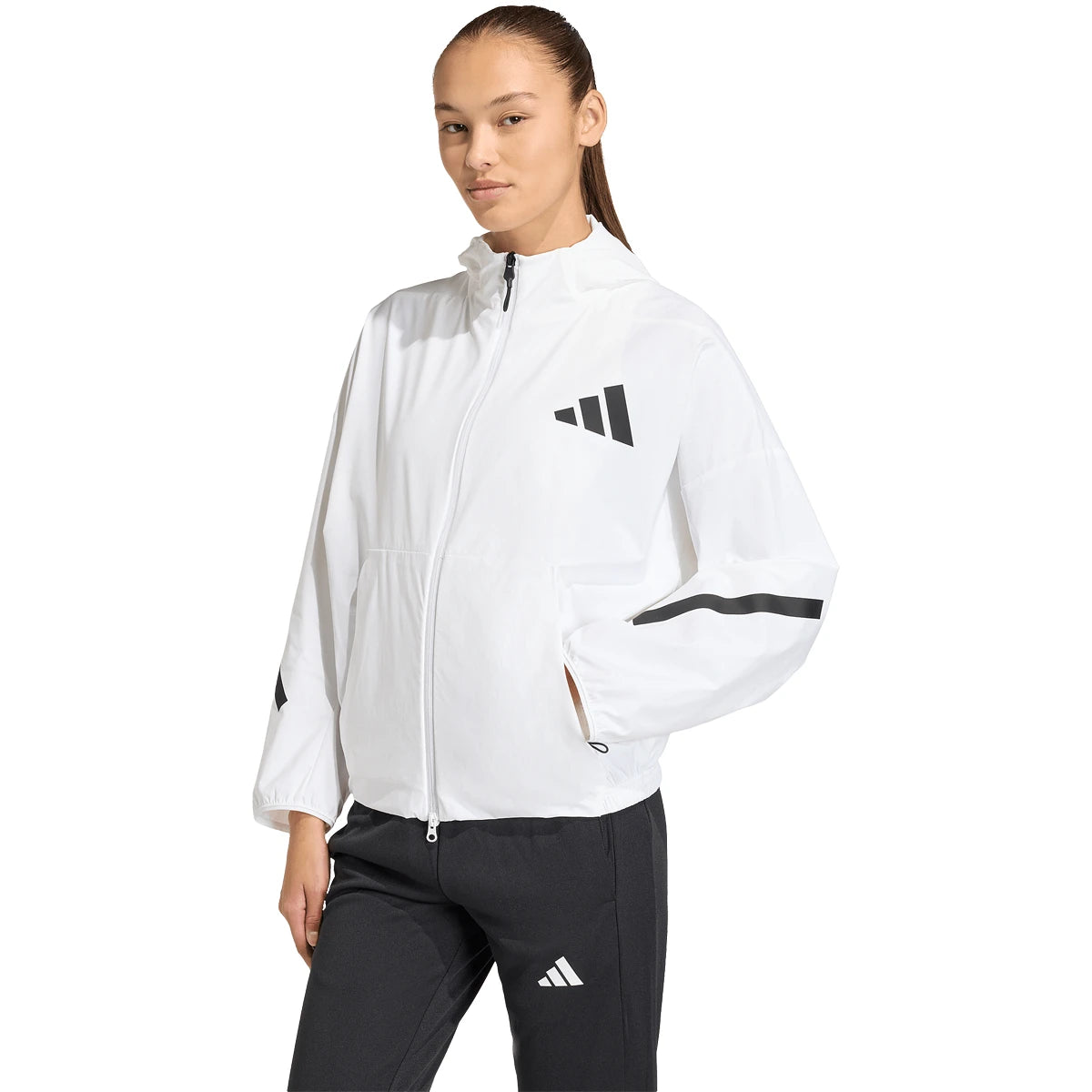 adidas Sweatshirt Damen Wv Tt Full Zip