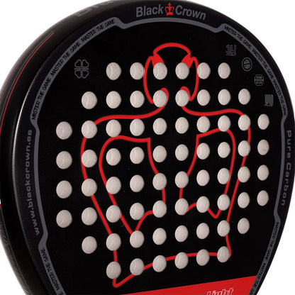 Padelschläger Black Crown Win Ultra Light