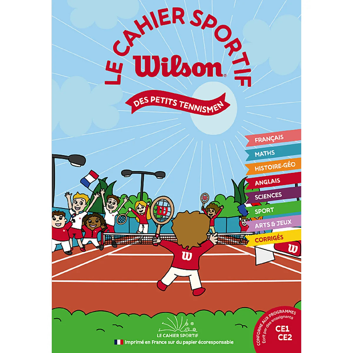 (Dem französischen Unterricht entsprechend) Das Wilson Sportheft CE1-CE2