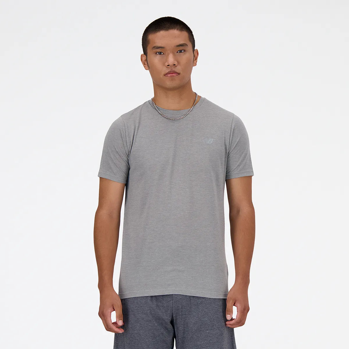 T-Shirt New Balance Essentials Heathertech